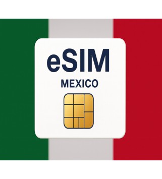 eSIMs 3 GB Data Mobile Region: MEXICO valid for 30 Days Key 